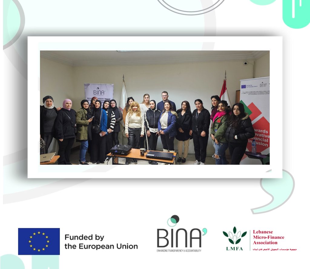 Aramoun led a training session on the benefits and facilities of E-Wallets.